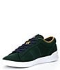 Color:Forest/Navy/Gold - Image 4 - Men's Heritage Court II Knit Sneakers