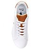Color:White/Tan - Image 5 - Men's Heritage Court II Leather Sneakers