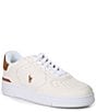 Color:White/Tan - Image 1 - Men's Masters Court Sneakers