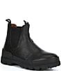 Color:Black - Image 1 - Men's Oslo Leather Chelsea Boots