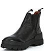 Color:Black - Image 4 - Men's Oslo Leather Chelsea Boots