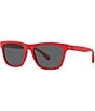 Color:Matte Red - Image 1 - Men's Ph4167 56mm Square Sunglasses