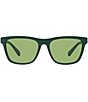 Color:Dark Green - Image 2 - Men's Ph4167 56mm Square Sunglasses
