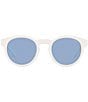 Color:White - Image 2 - Men's Ph4184 49mm Round Sunglasses