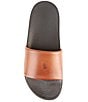 Color:Dark Brown/Snuff - Image 5 - Men's Polo Leather Slides