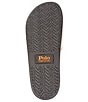 Color:Dark Brown/Snuff - Image 6 - Men's Polo Leather Slides