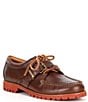 Color:Chocolate Brown - Image 1 - Men's Ranger Leather Boat Shoes