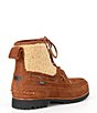 Color:Teak/Natural Sherpa - Image 2 - Men's Ranger Mid Suede and Faux-Shearling Boots