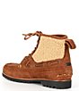 Color:Teak/Natural Sherpa - Image 3 - Men's Ranger Mid Suede and Faux-Shearling Boots