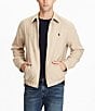 Polo Ralph Lauren Sueded Microfiber Windbreaker, Color:Khaki - Image 1