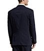 Color:Blue - Image 3 - Performance Modern Fit Flat Front Pinstripe Twill 2-Piece Suit