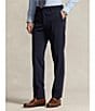 Color:Blue - Image 4 - Performance Modern Fit Flat Front Pinstripe Twill 2-Piece Suit
