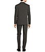 Color:Charcoal - Image 2 - Performance Modern Fit Flat Front Solid Twill 2-Piece Suit