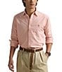 Polo Ralph Lauren Oxford Long Sleeve Woven Shirt, Color:Kona Orange - Image 1