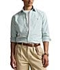 Polo Ralph Lauren Oxford Long Sleeve Woven Shirt, Color:Lovat - Image 1