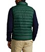 Color:Moss Agate - Image 2 - Packable Water Repellent Quilted Taffeta Vest
