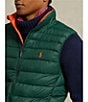 Color:Moss Agate - Image 3 - Packable Water Repellent Quilted Taffeta Vest