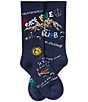 Color:Navy - Image 2 - Peace And Love Crew Socks