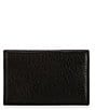 Color:Black - Image 2 - Pebbled Leather Card Wallet