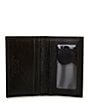 Color:Black - Image 3 - Pebbled Leather Card Wallet