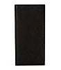 Color:Black - Image 1 - Pebbled Leather Narrow Wallet