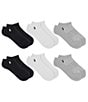 Color:Grey Heather Assorted - Image 1 - Performance Cotton Low-Cut Socks 6-Pack