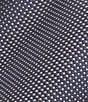 Color:Navy/White - Image 3 - Pindotted 3#double; Silk Tie