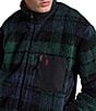 Polo Ralph Lauren Plaid High Pile Fleece Jacket - Image 4