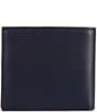 Color:Navy - Image 2 - Polo Bear Painter Leather Billfold Wallet