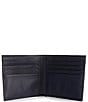 Color:Navy - Image 3 - Polo Bear Painter Leather Billfold Wallet