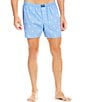 Color:Beach Blue - Image 1 - Polo Player Woven Boxers