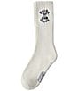 Polo Ralph Lauren Polo RL Tennis Ribbed Crew Socks, Color:White - Image 1
