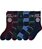 Polo Ralph Lauren Polo Sash Crest Crew Socks 6-Pack - Image 1