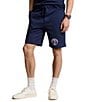 Polo Ralph Lauren Print Shop Fleece 9#double; Inseam Shorts, Color:Cruise Navy - Image 1