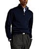 Polo Ralph Lauren Quilted Double-Knit Jersey Pullover, Color:Aviator Navy - Image 1