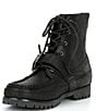 Color:Black - Image 4 - Men's Ranger Leather Buckle Boots