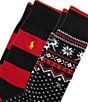 Polo Ralph Lauren Reindeer Rugby Socks 2-Pack - Image 2