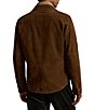 Polo Ralph Lauren Reversible Suede-Taffeta Shirt Jacket - Image 2