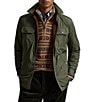 Polo Ralph Lauren Reversible Suede-Taffeta Shirt Jacket - Image 5