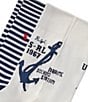 Polo Ralph Lauren RL Anchor 2-Pack Crew Sock, Color:Cream - Image 2