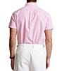 Color:Rose/White - Image 2 - RL Prepster Classic-Fit Seersucker Short-Sleeve Woven Shirt