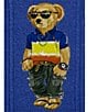 Polo Ralph Lauren Rl Surf Club Bear Crew Socks, Color:Blue - Image 2