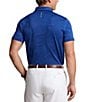 Color:Beach Royal RLX Camo - Image 2 - RLX Golf Camo Performance Stretch Short Sleeve Polo Shirt