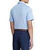 Color:Austin Blue - Image 2 - RLX Golf Classic-Fit Solid Performance Stretch Short-Sleeve Polo Shirt