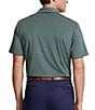 Color:Fatigue/Refined Navy - Image 2 - RLX Golf Classic-Fit Stripe Performance Stretch Short-Sleeve Polo Shirt