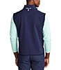 Color:French Navy - Image 2 - RLX Golf Paneled Stretch Full-Zip Vest