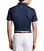 Color:Refined Navy - Image 2 - RLX Golf Performance Stretch Printed Short Sleeve Polo Shirt