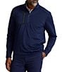 Color:French Navy - Image 1 - RLX Golf Performance Stretch Quarter-Zip Pullover