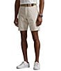 Polo Ralph Lauren RLX Golf Performance Stretch Seersucker 9#double; Inseam Shorts, Color:Classic Khaki/Ceramic White - Image 1