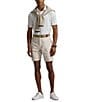Polo Ralph Lauren RLX Golf Performance Stretch Seersucker 9#double; Inseam Shorts, Color:Classic Khaki/Ceramic White - Image 3